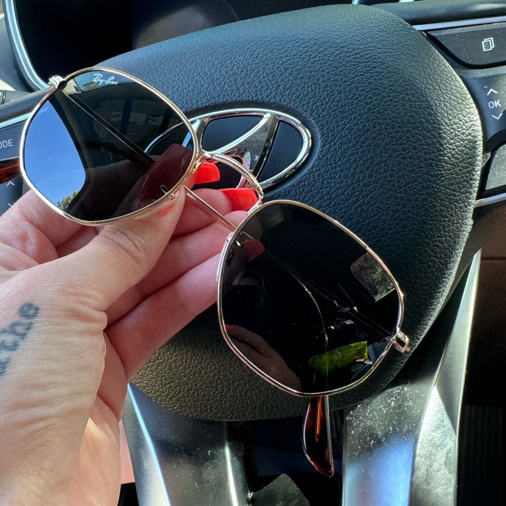 Ray Ban Slightly Hexagonal Sunglasses